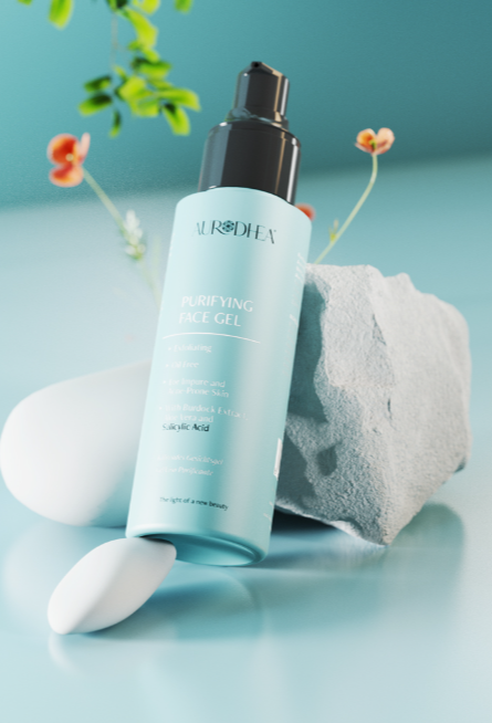 Gel Pour Le Visage Purifiant Avec Acide Salicylique Pour Les Peaux Impures Et Avec Acné 100ml