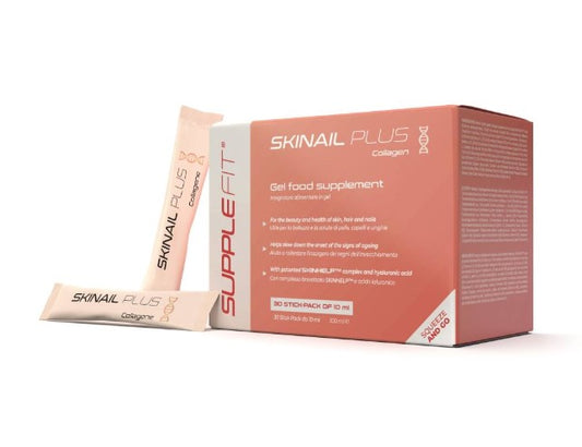 SKINAIL PLUS -COMPLÉMENT ALIMENTAIRE EN GEL POUR LA PEAU, LES CHEVEUX ET LES ONGLES - 300 ML