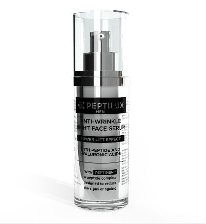 Peptilux Men - Sérum De Nuit Anti-rides Pour Le Visage 'power Lift Effect'