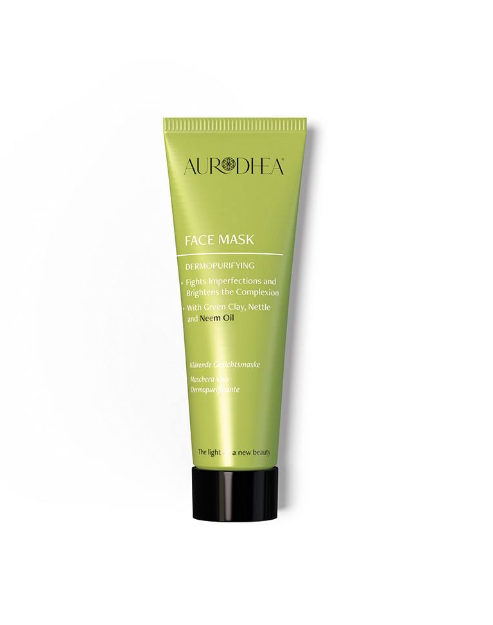 Masque Visage Dermo-purifiant à L’argile Verte Et Huile De Neem- 50 Ml