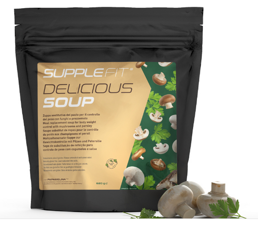 DELICIOUS SOUP champignons et persil- avec Papamelina™
